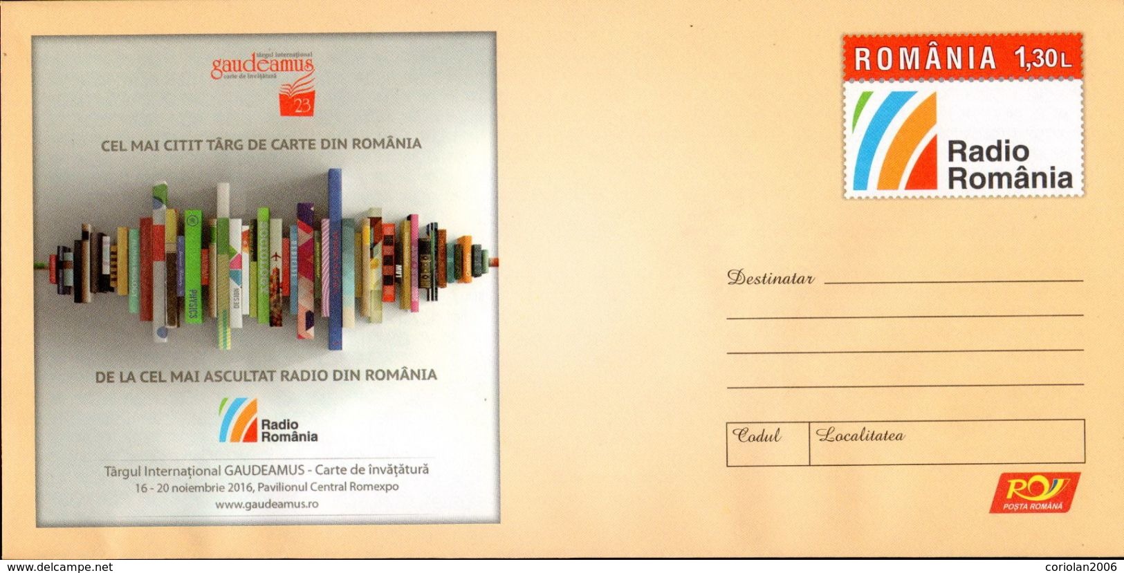 Romania / Postal Stationery / Radio Romania - Gaudeamus - Telekom