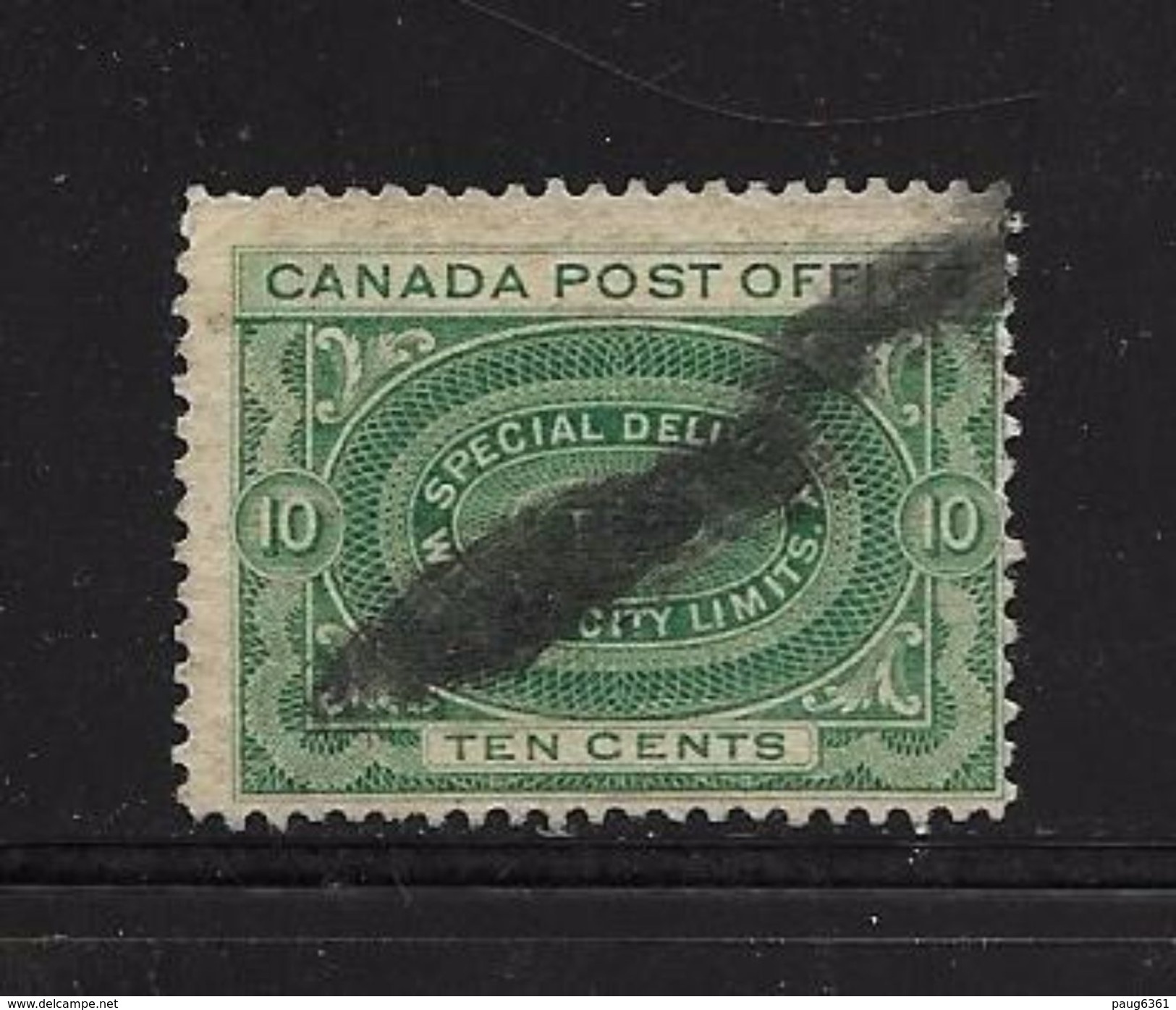 CANADA 1898/20 EXPRES  YVERT N°E1 OBLITERE - Correo Urgente