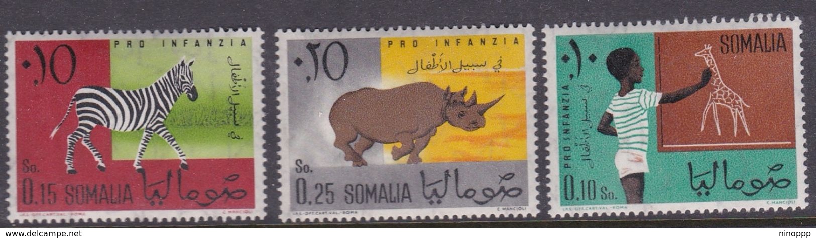 Somalia Scott 245-247 1960 Animals, Mint Never Hinged - Somalie (AFIS)