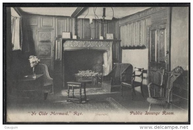 CPA - RYE - YE OLDE MERMAID - PUBLIC LOUNGE ROOM - Edition ? - Rye