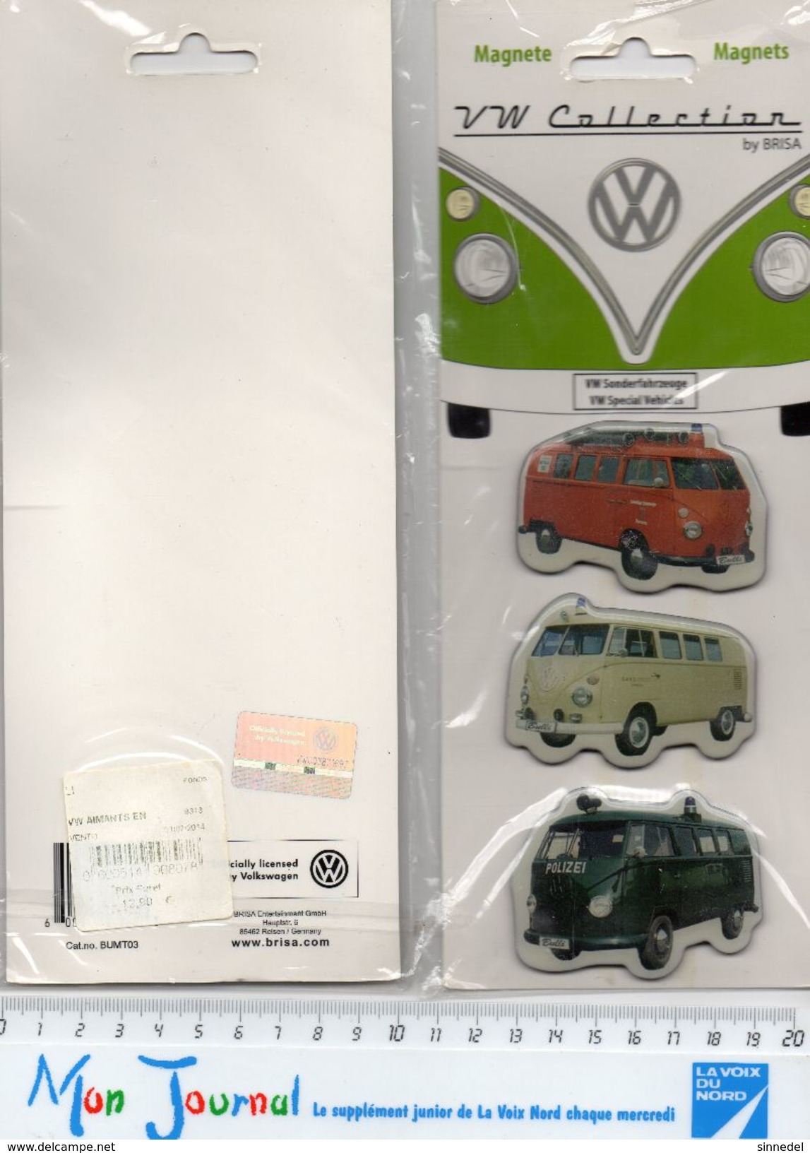 WW VOLKSWAGEN COLLECTION  TRANSPORTEUR POMPIER POLICE AMBULANCE COUS EMBALLALAGE D ORIGINE - Transport