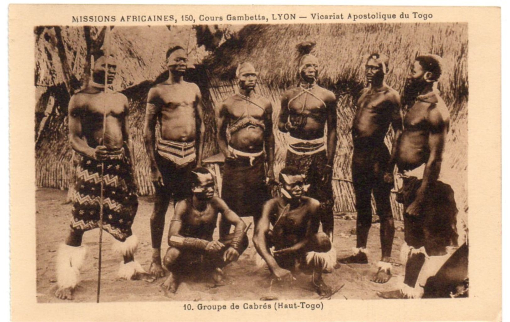 TOGO - Groupe De Cabrès ( Haut-Togo ) - Vicariat Apostolique - Missions Africaines, Lyon - Togo