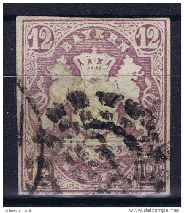 BAYERN:  Mi Nr 18 Obl./Gestempelt/used - Other & Unclassified