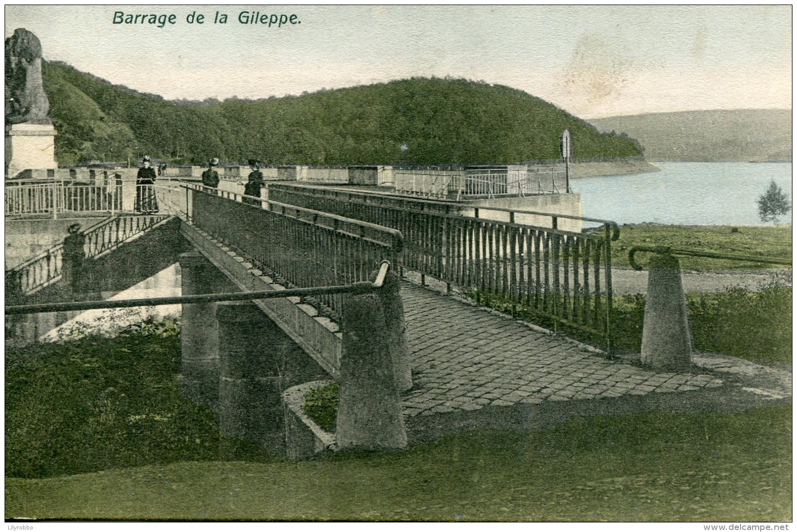 BELGIUM - Nicely Animated Barrage De La Gileppe - Gileppe (Barrage)