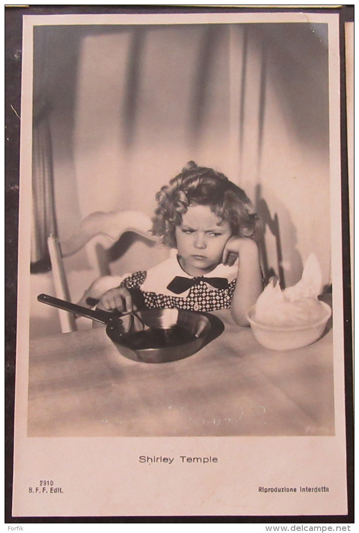 Shirley Temple - 10 cartes postales de l'actrice enfant - Années 30