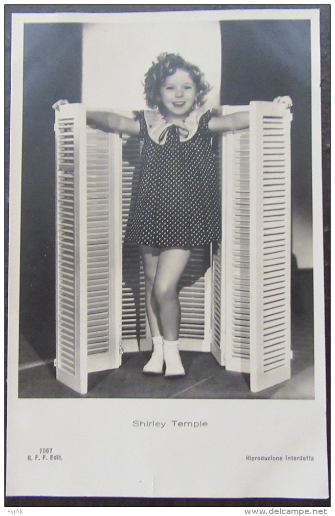 Shirley Temple - 10 cartes postales de l'actrice enfant - Années 30