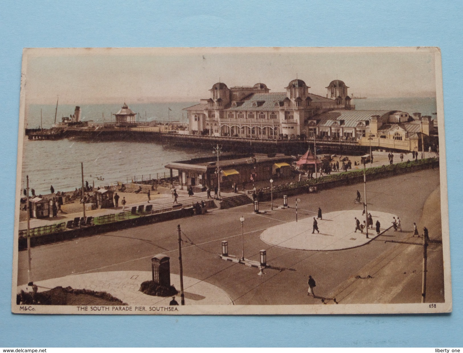 The South Parade Pier SOUTHSEA ( Mills & Co - 658 ) Anno 1938 + Tax Waterloo ( Zie Foto Voor Details ) !! - Portsmouth