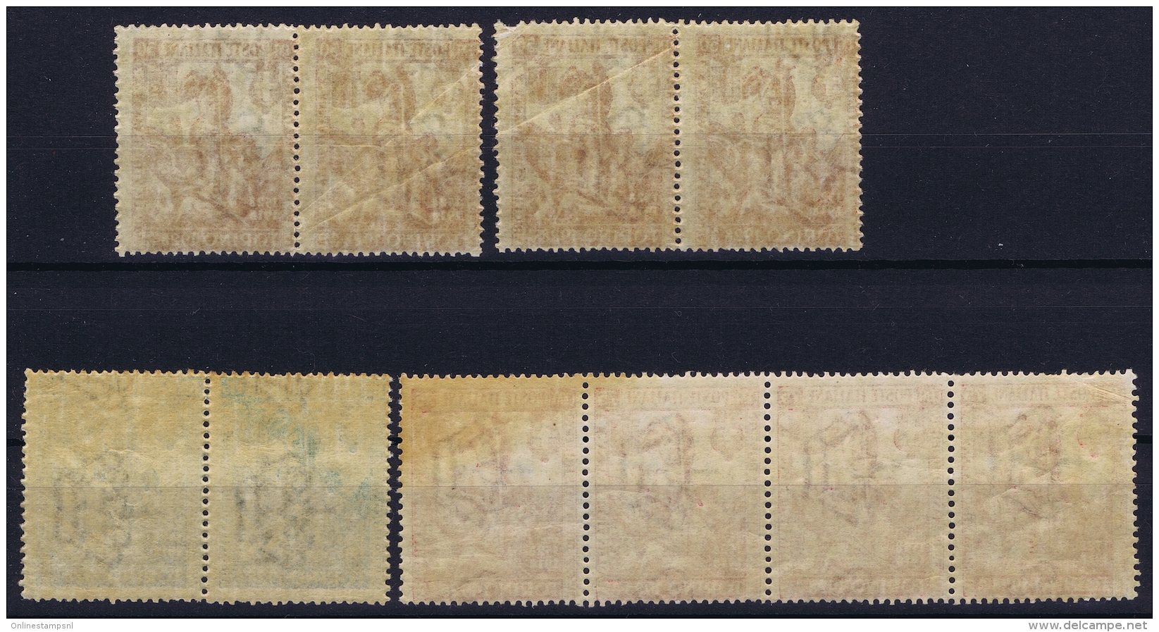 Italy: Sa 233 + 234 + 236   Postfrisch/neuf Sans Charniere /MNH/** 1928 Strips - Mint/hinged