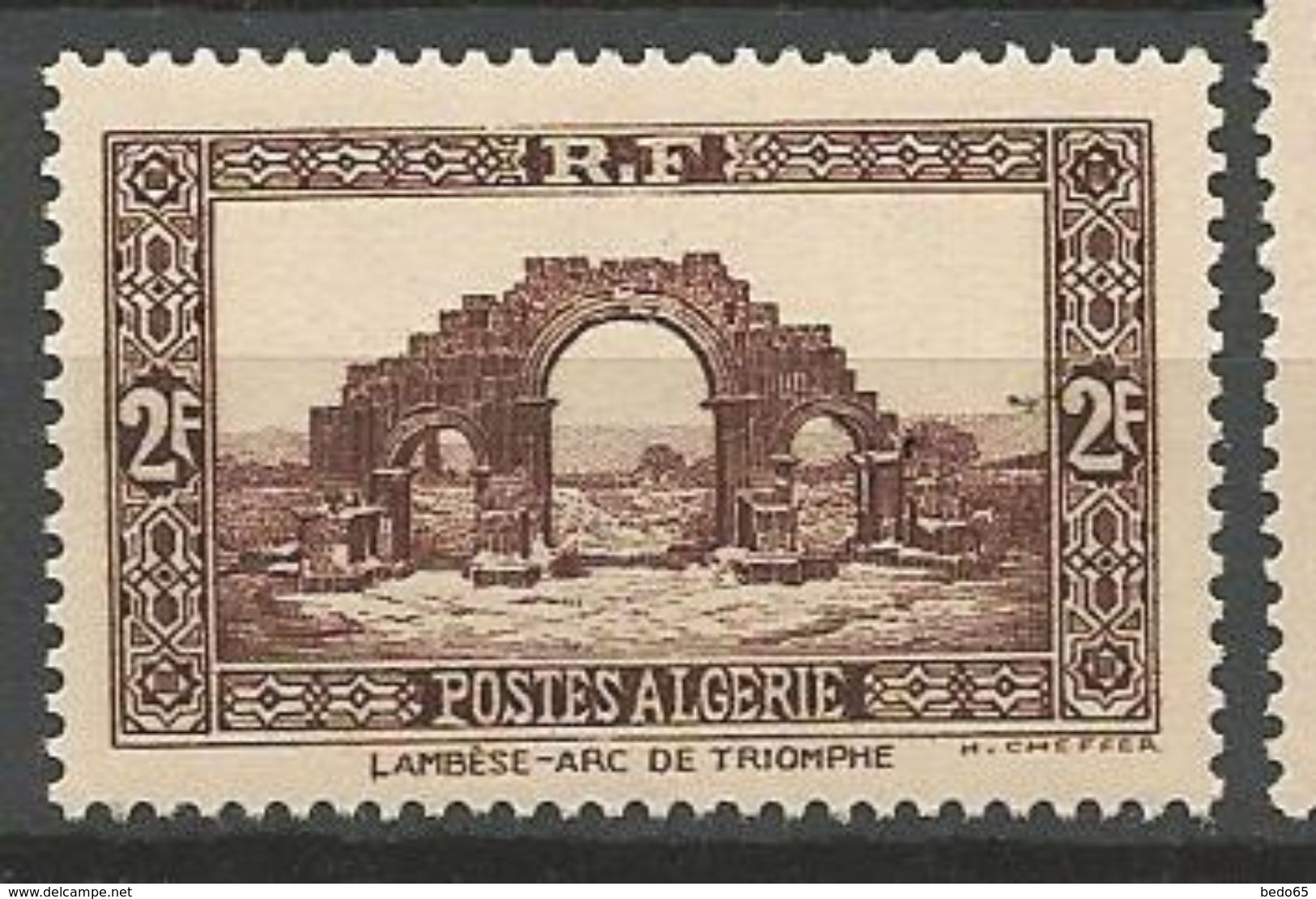 ALGERIE N° 120 NEUF** LUXE SANS CHARNIERE / MNH - Neufs