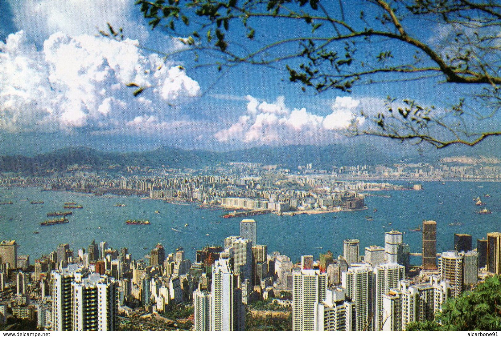 HONG KONG - Hong Kong And Kowloon From The Peak - Cina (Hong Kong)