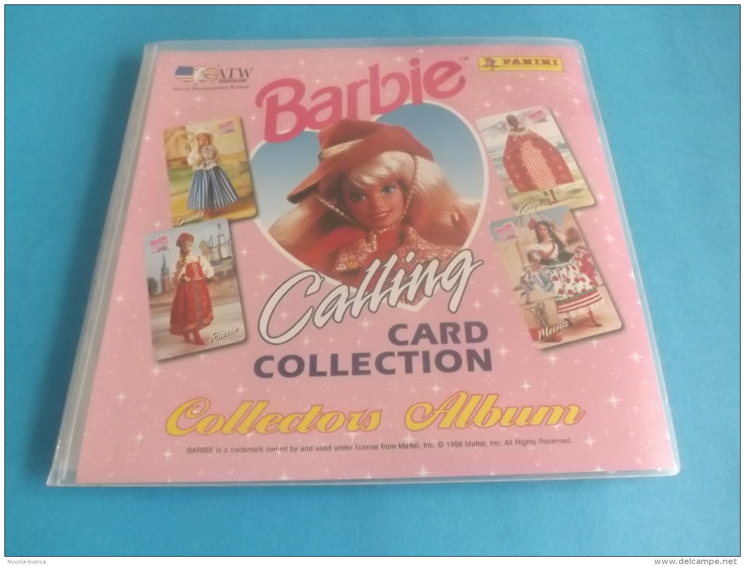 Barbie Album Completo Cards Schede Telefoniche ATW.PANINI 1998 - Italian Edition