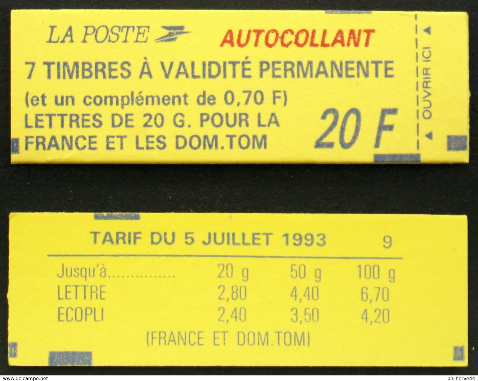 CARNET 1503 TB Neuf N** Contenant Le 2824 Daté 16/07/93 Cote 43€ - Modernes : 1959-...