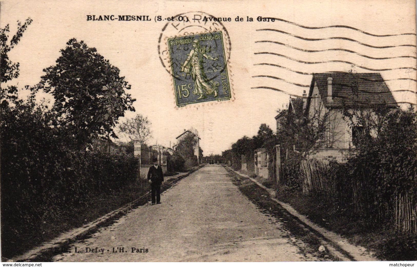 LE BLANC MESNIL -93- AVENUE DE LA GARE - Le Blanc-Mesnil