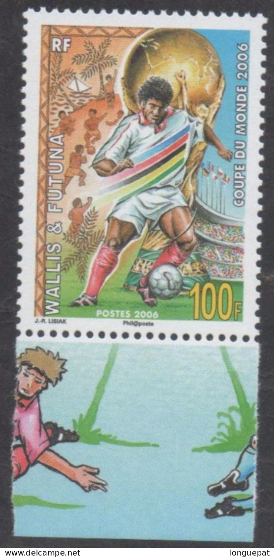 WALLIS Et FUTUNA  : Football : Coupe Du Monde 2006 En Allemagne (joueur, Coupe, Partie De Football Aux îles) - Ungebraucht