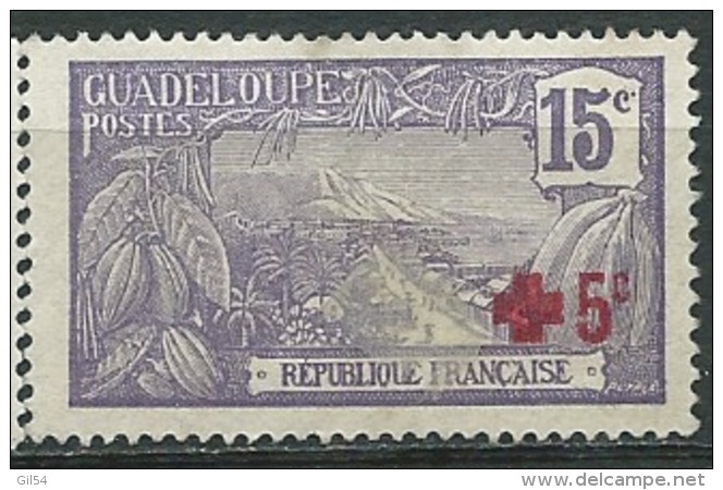 Guadeloupe  -  Yvert N° 76  (*)  - Ai 24305 - Unused Stamps
