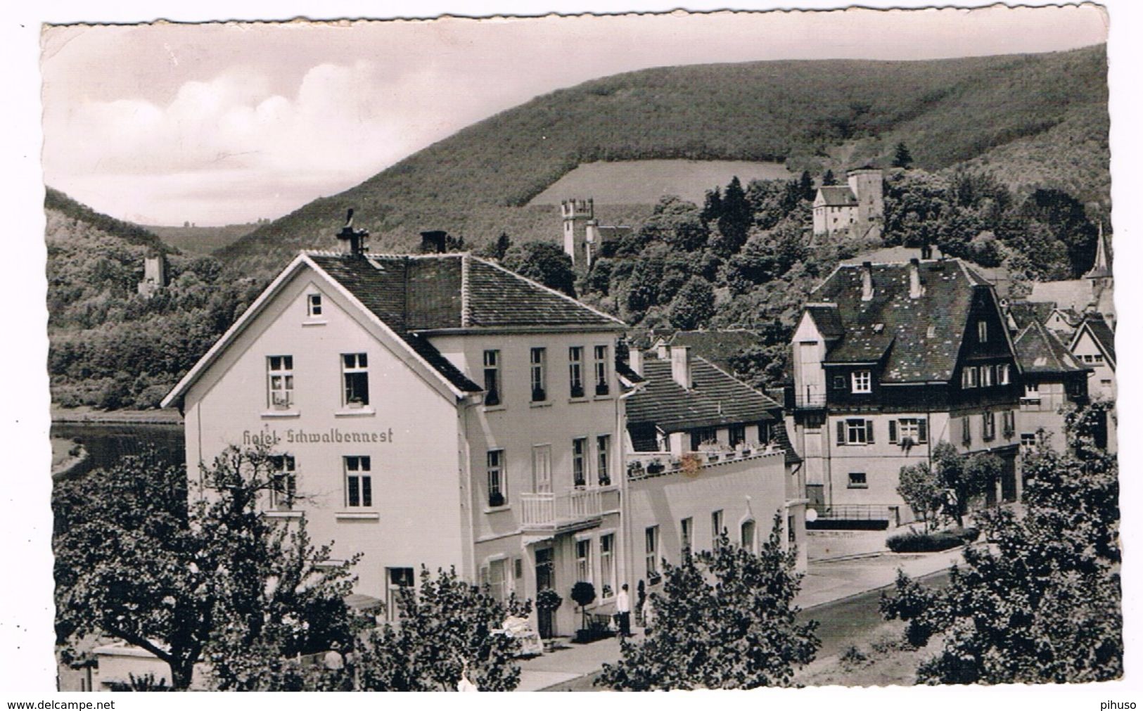 D-7788    NECKARSTEINACH : Hotel Schwalbennest - Heppenheim