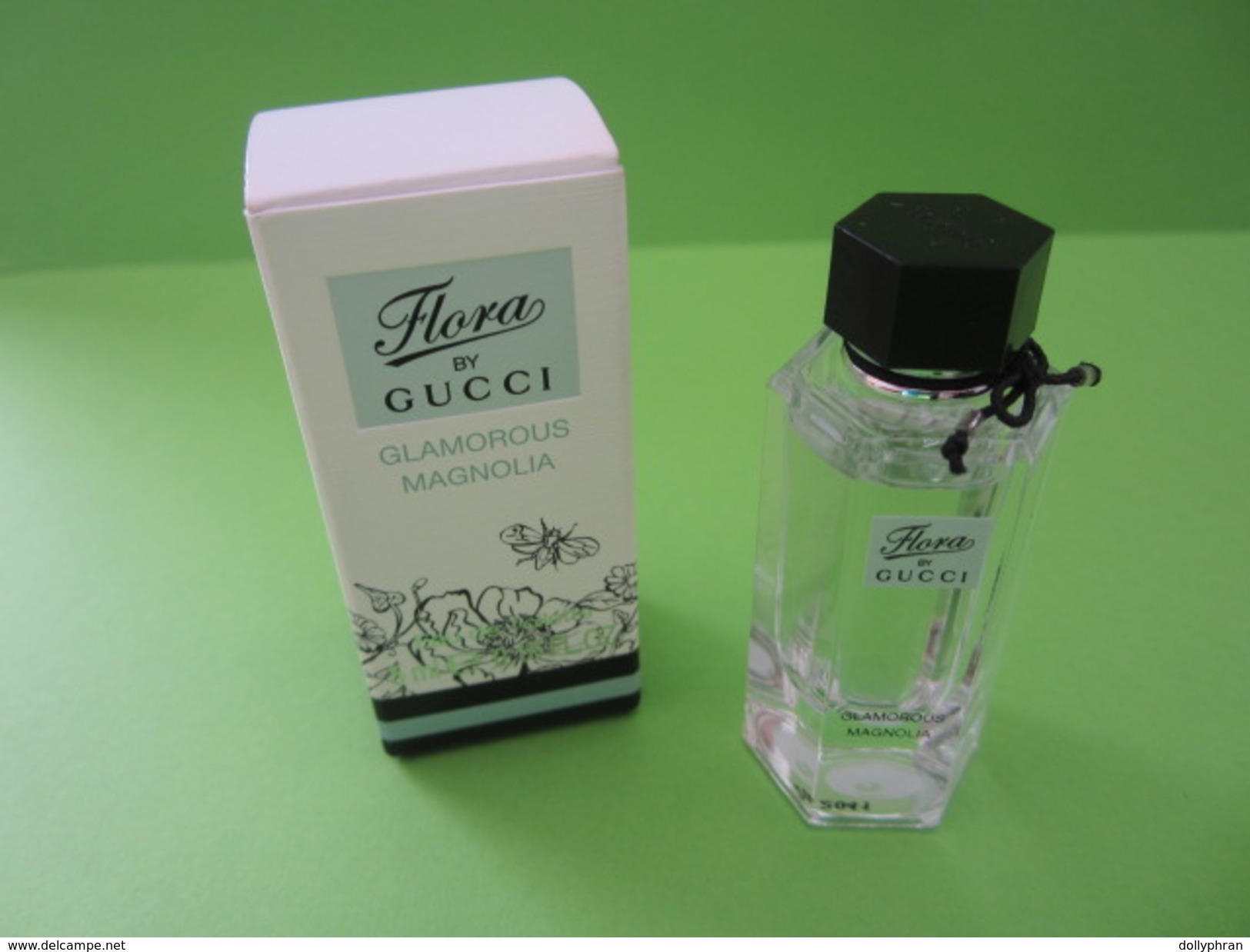 MINIATURE DE PARFUM  GUCCI  FLORA EAU DE TOILETTE  5 ML   PLEIN + BOITE - Miniatures Femmes (avec Boite)