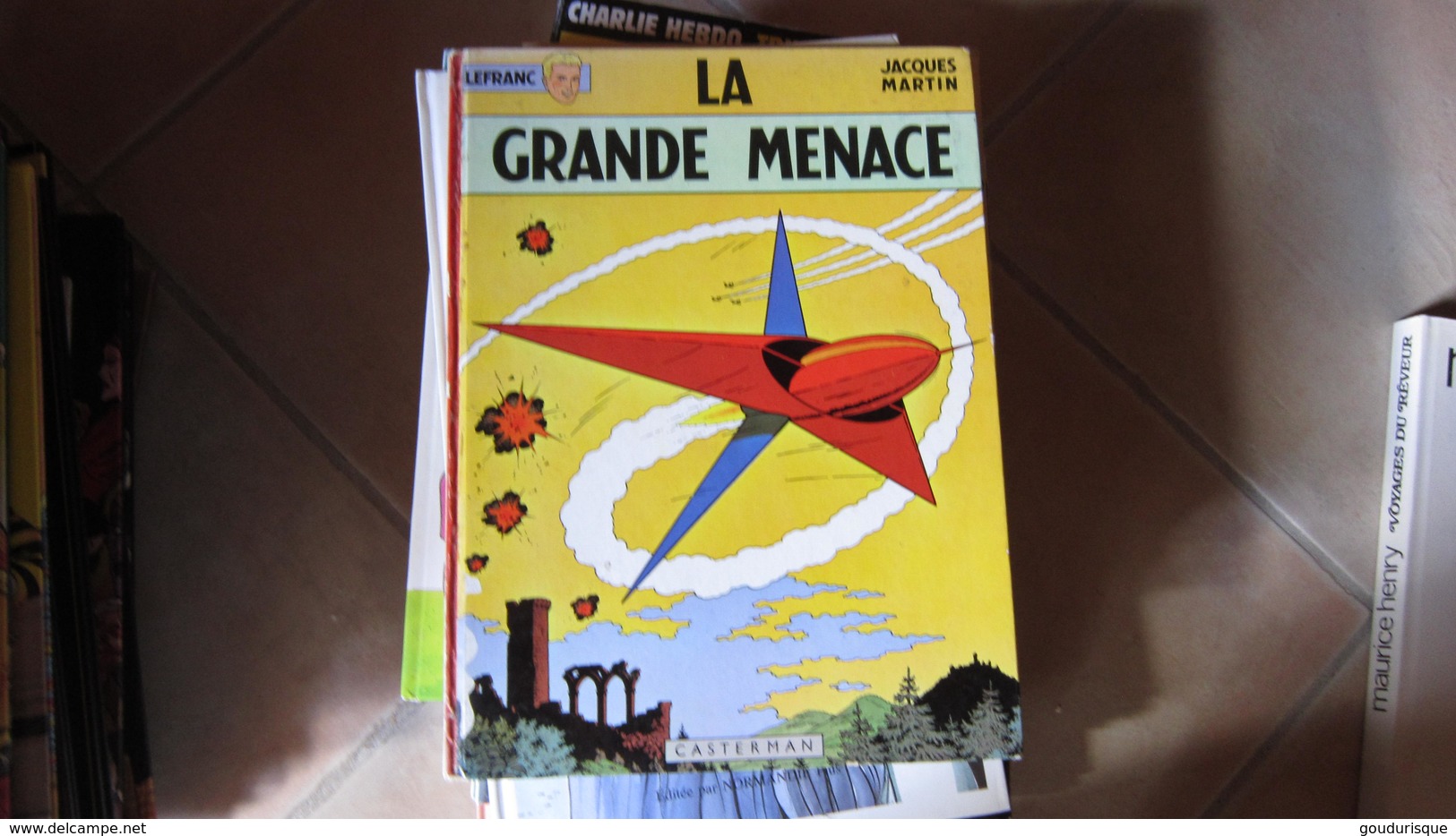 LEFRANC T2 LA GRANDE MENACE   MARTIN  CHAILLET - Lefranc