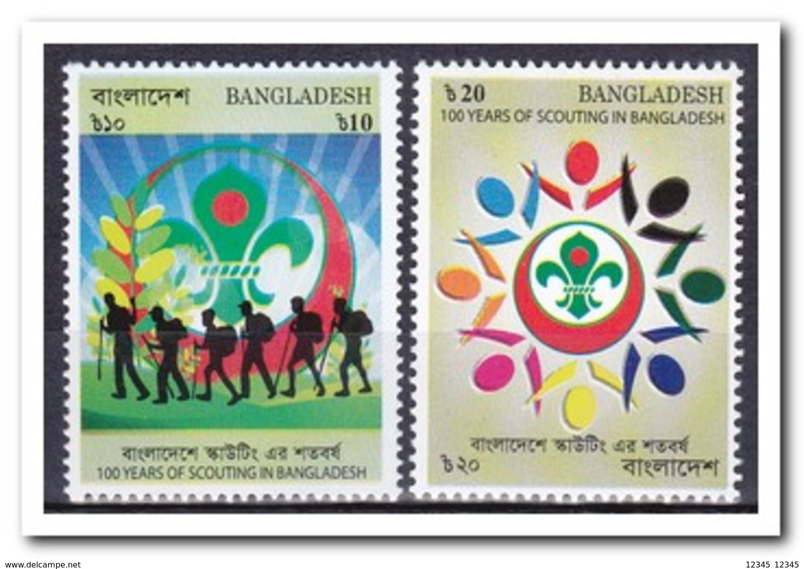 Bangladesh 2016, Postfris MNH, Scouting - Bangladesh
