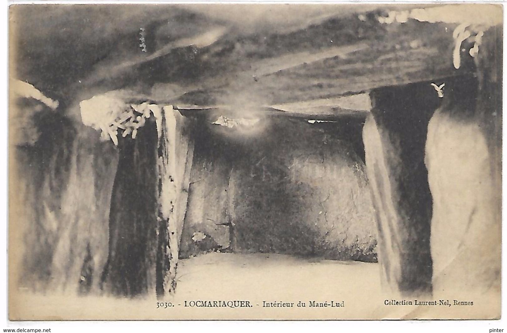 DOLMEN - LOCMARIAQUER - Intérieur Du Mané-Lud - Dolmen & Menhirs