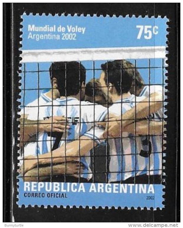 Argentina 2002 Volleyball 75c MNH - Unused Stamps