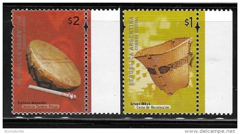 Argentina 2000 Culture Archaelogical Artifacts 2v MNH - Unused Stamps