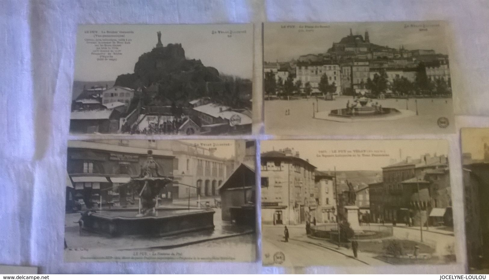 43 - LOT DE 11 CPA DU PUY EN VELAY - Le Puy En Velay