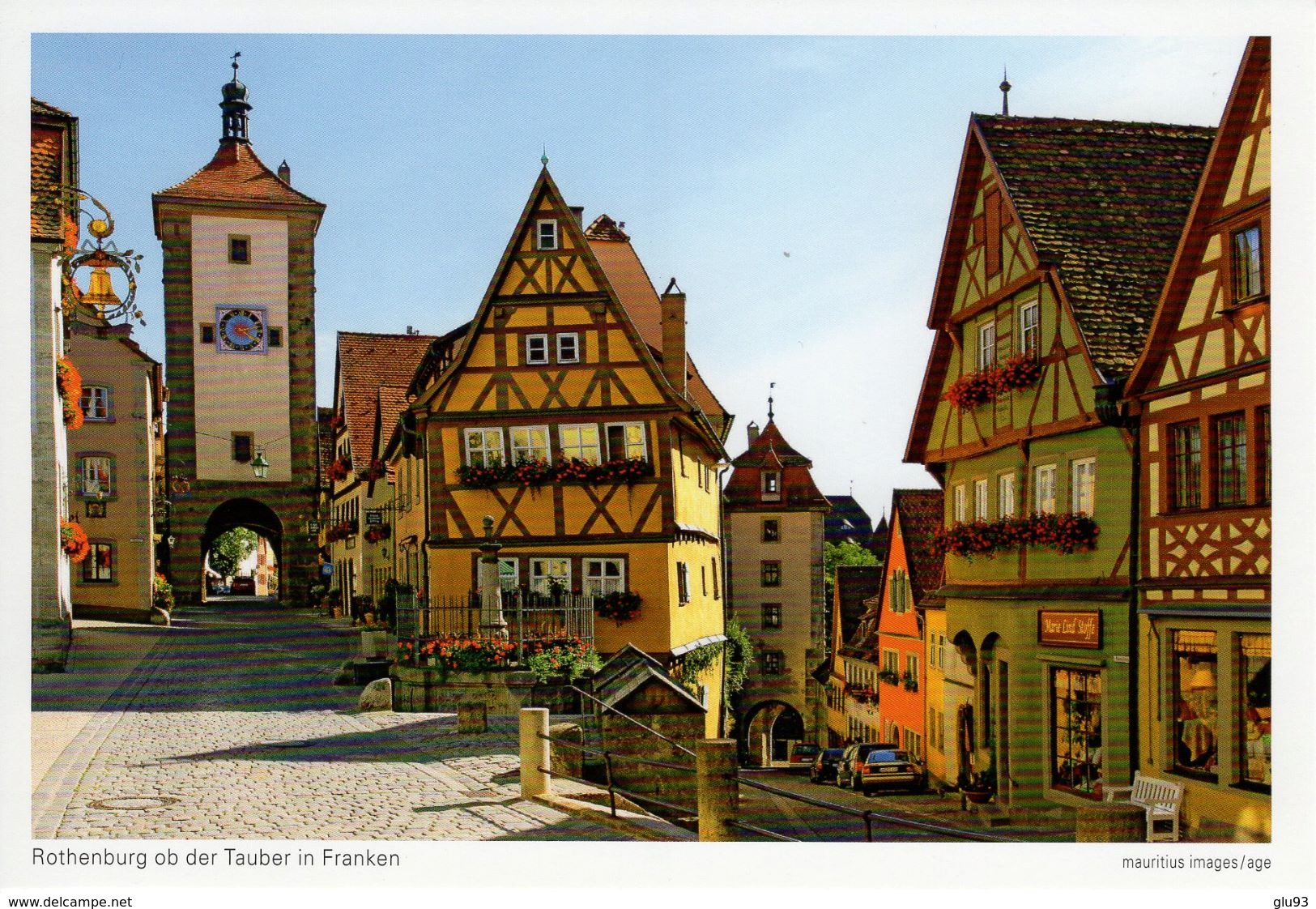 CPM - Rothenburg Ob Der Trauber In Franken - Allemagne - Port Gratuit - Freies Verschiffe - Ansbach