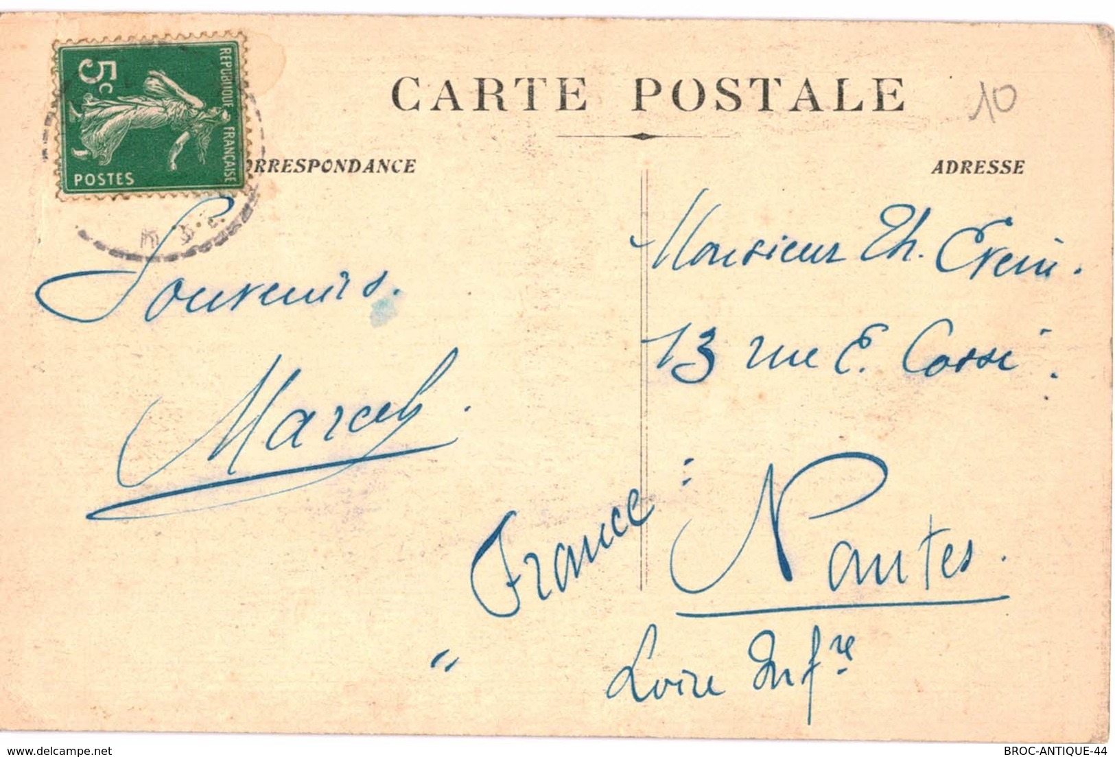 CPA N°9015 - LOT DE 4 CARTES DE CORSE - COL DE VIZZAVONA + FORET DE VIZZAVONA - LE GRAND HOTEL