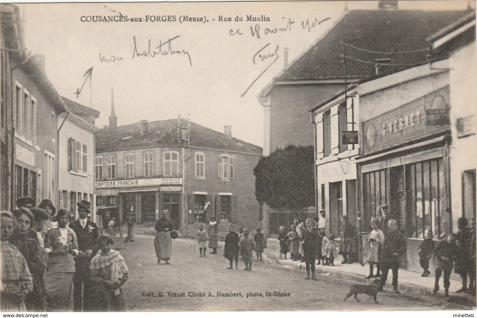 55 Cousances-aux-Forges  Rue Du Moulin - Autres & Non Classés