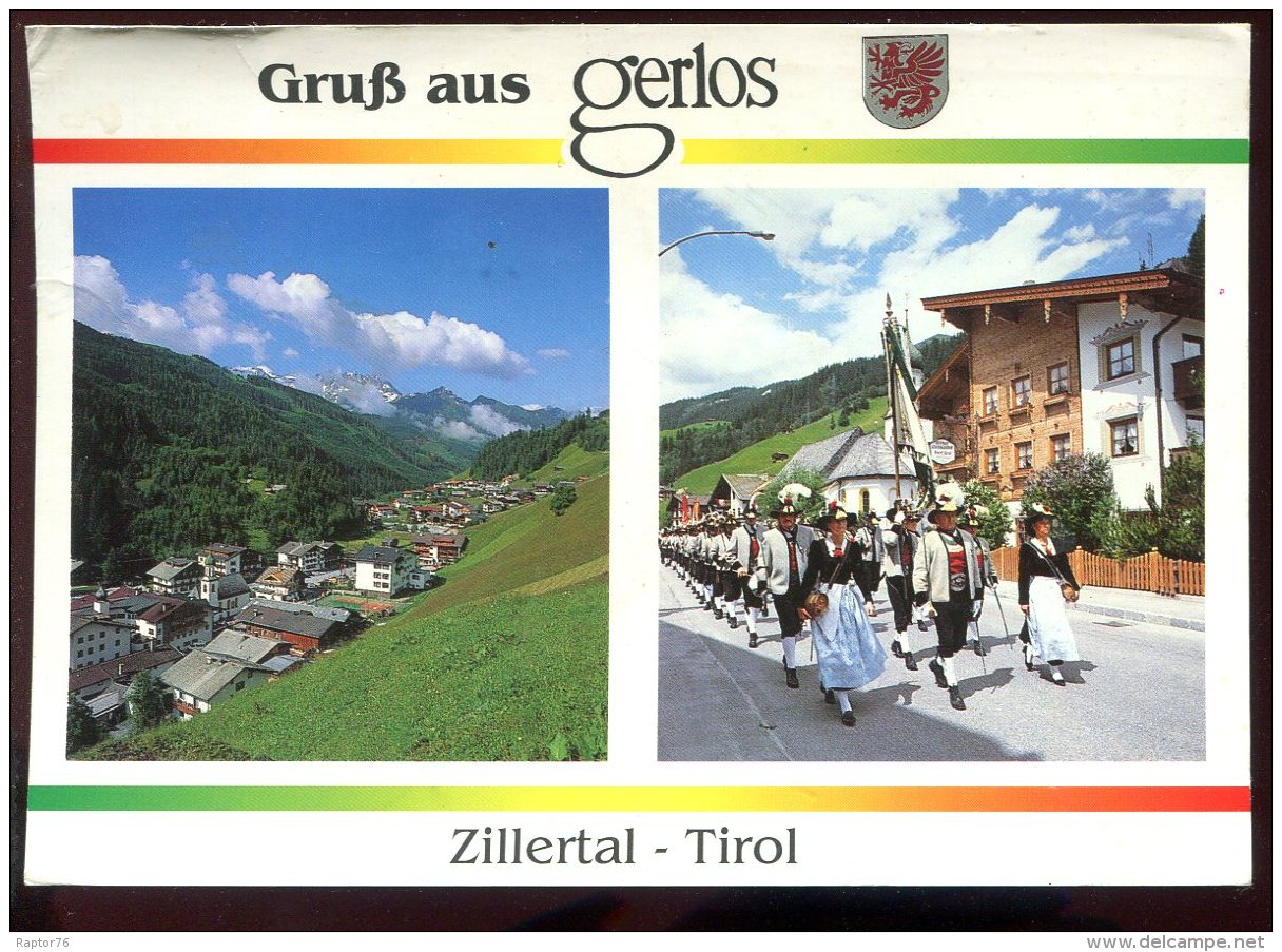 CPM Autriche Gruss Aus GERLOS Multi Vues - Gerlos