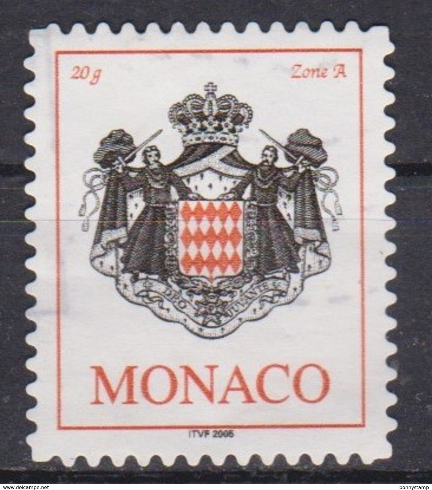 Monaco, 2005 - 20g Coat Of Arms - Nr.2410 Usato° - Usados