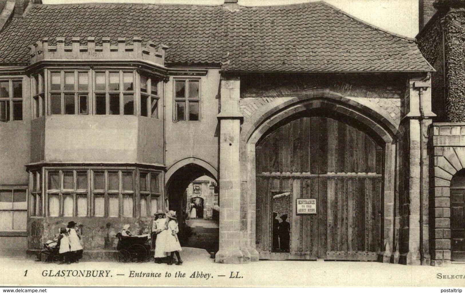 GLASTONBURY ENTRANCE TO THE ABBEY - Autres & Non Classés