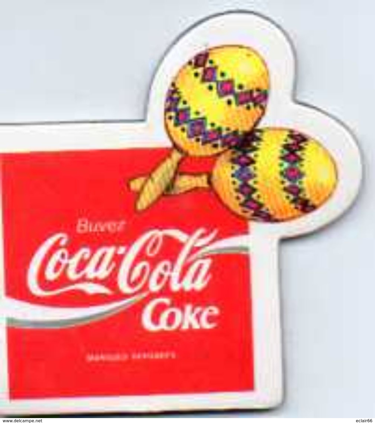 Magnet COCA COLA COKE Callebasse    Mesure 55 Mm X 55 Mm Achat Immediat - Publicitaires