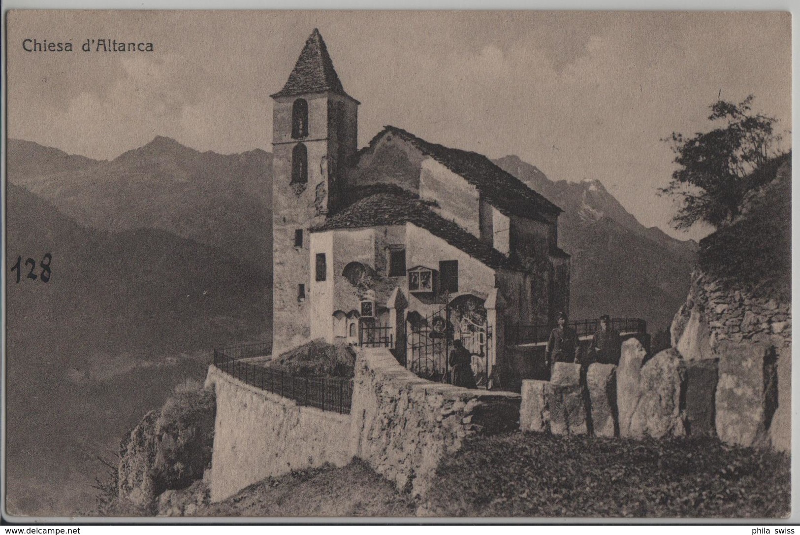 Chiesa D'Altanca - Animee - Photo: J. Gaberell - Autres & Non Classés