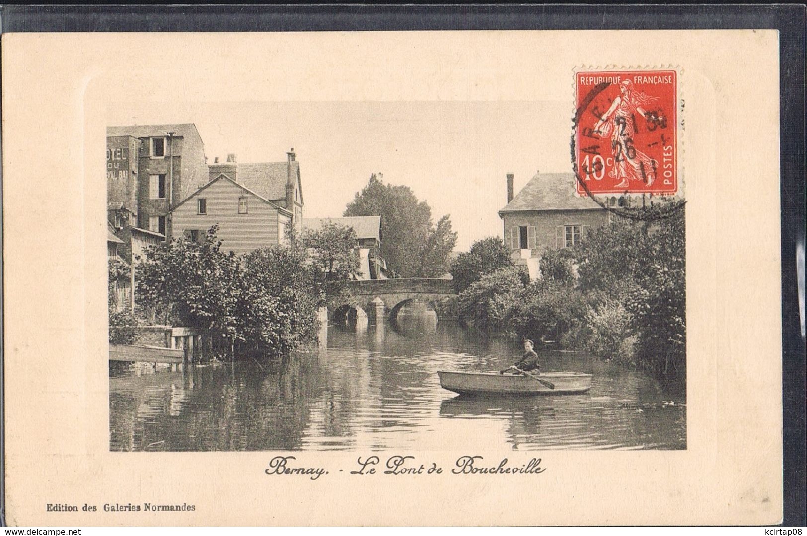 BERNAY . Le Pont De Boucheville . - Bernay