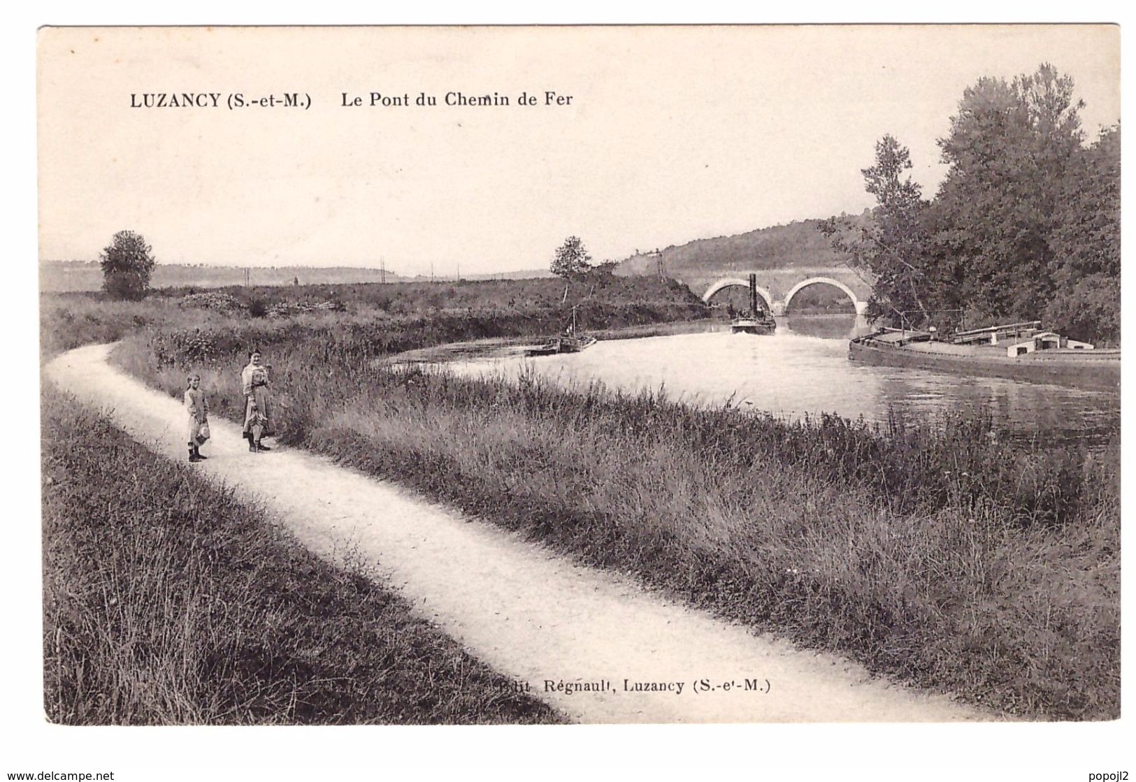 LUZANCY - Le Pont Du Chemin De Fer - Autres & Non Classés