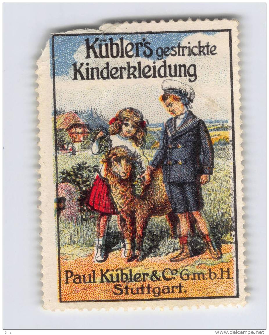 Paul Kübler Kinderkleidung Stuttgart - Erinnophilie