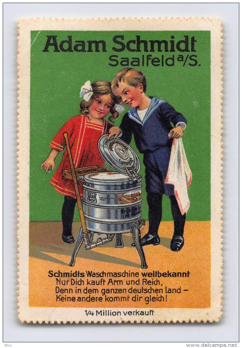 Adam Schmidt - Saalfeld - Waschmaschine - Erinnophilie