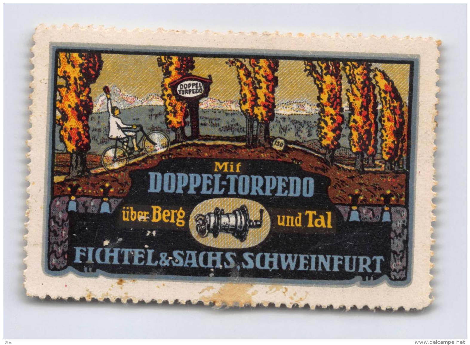 Fichtel &amp; Sachs Schweinfurt - Doppel-Torpedo - Erinnophilie