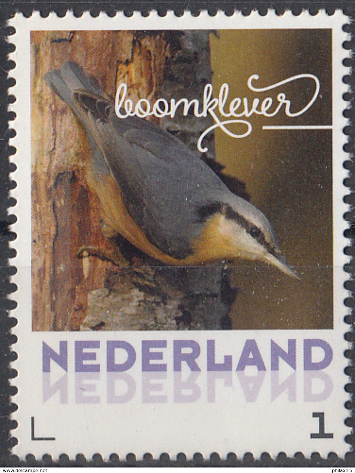 Nederland - September 2017 - Herfstvogels - Boomklever - Vogels/birds/vögel/oiseaux - MNH - Personalisierte Briefmarken