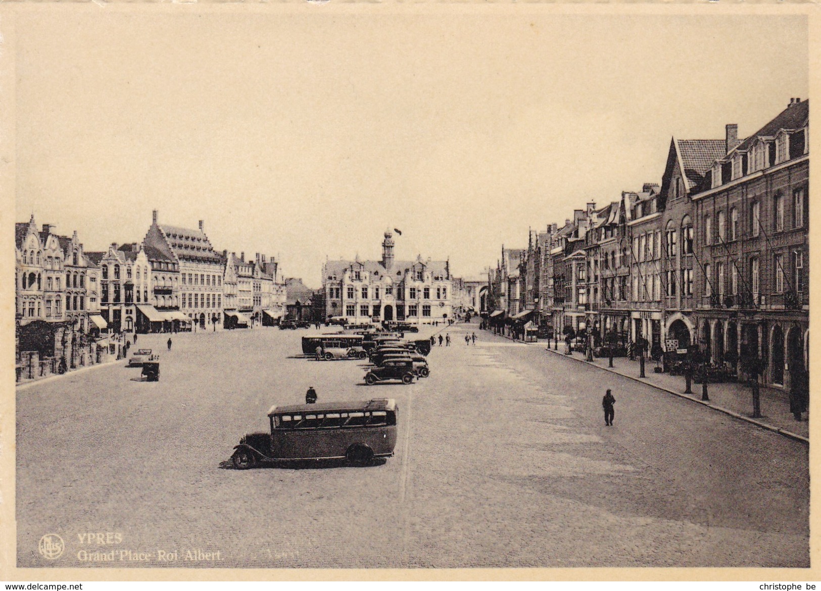 Ieper, Ypres, Groote Markt, Koning Albert (pk38820) - Ieper