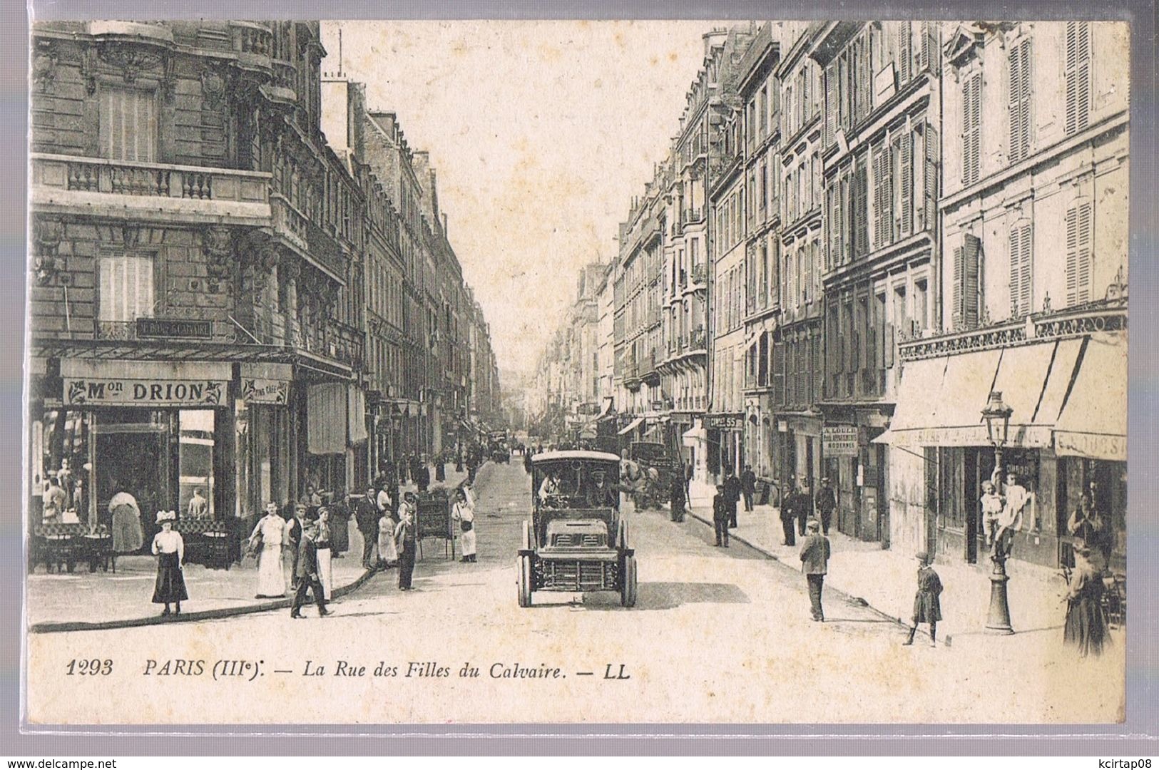 PARIS . La Rue Des Filles Du Calvaire . - Arrondissement: 03