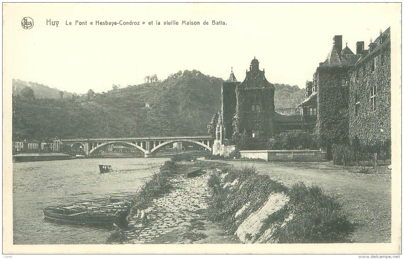 HUY - Le Pont "Hesbaye-Condroz" Et La Vieille Maison De Batta - Huy