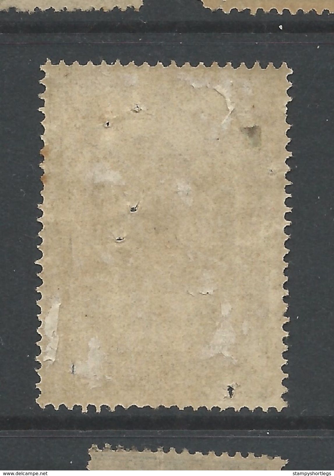 France Revenue Stamp Quittance Ten Cent Grey (on Yelowish)   Hand Canceled - Otros & Sin Clasificación