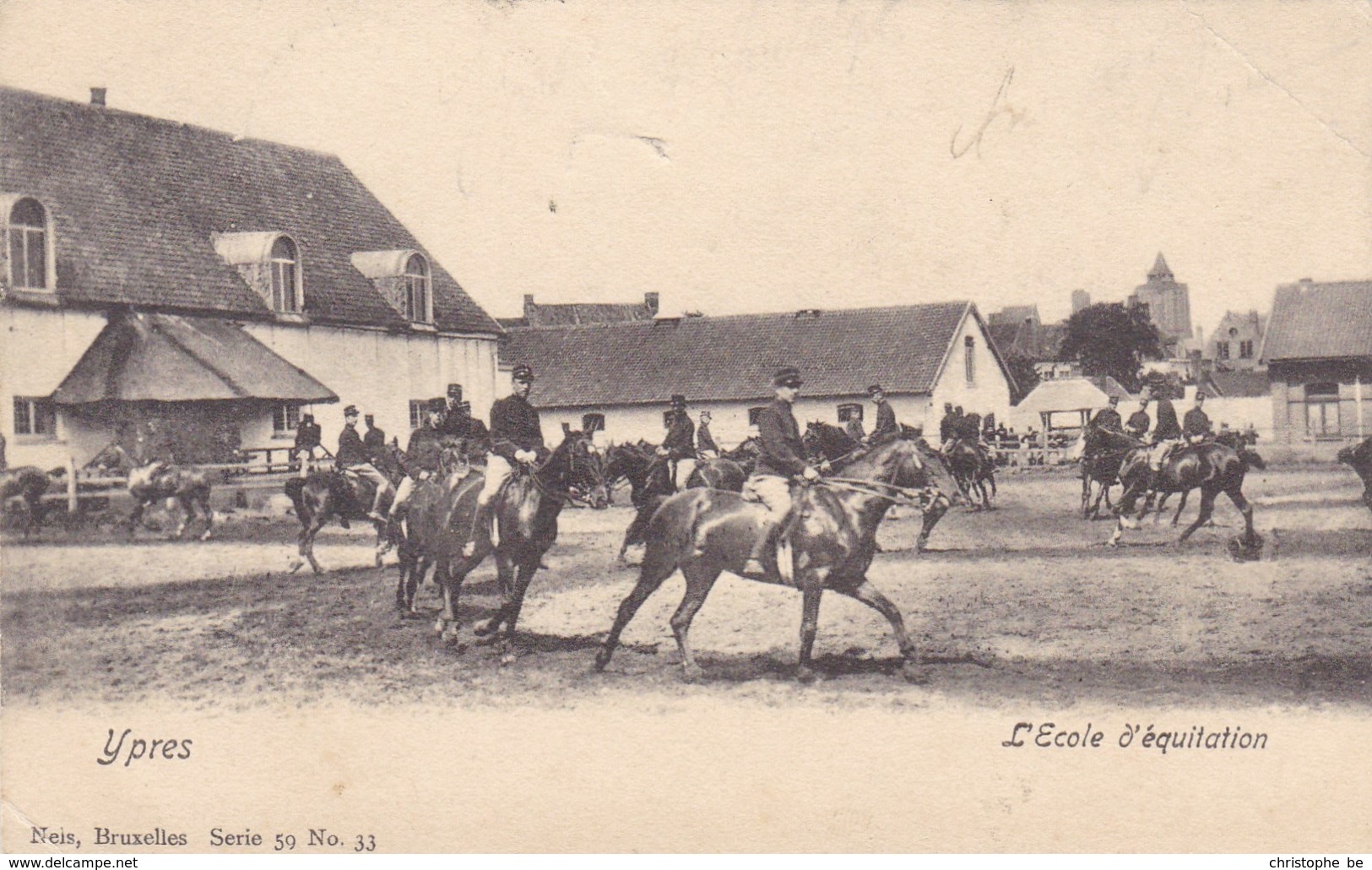 Ieper, Ypres, L'Ecole D'Equitation (pk38872) - Ieper