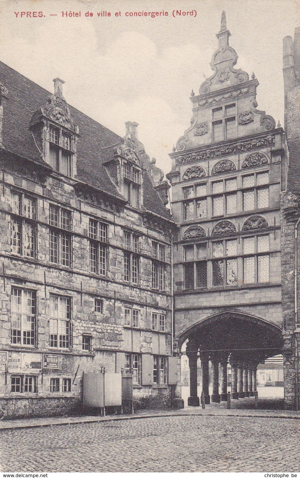 Ieper, Ypres, Hotel De Ville Et Conciergerie (pk38878) - Ieper