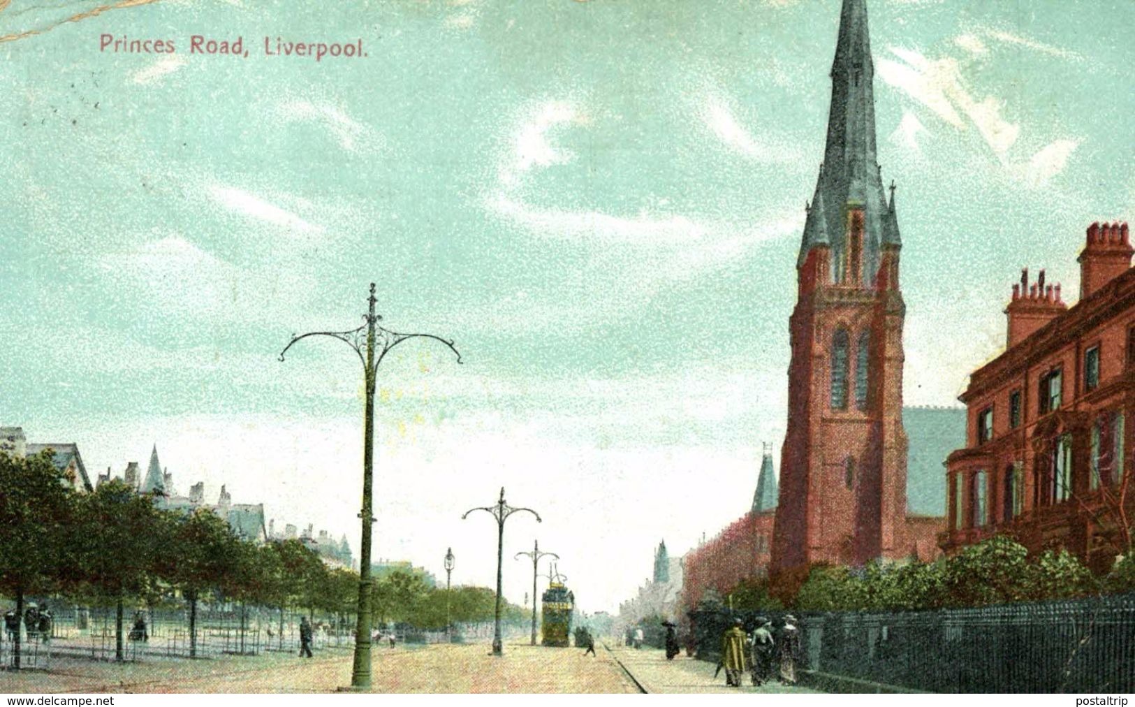 1907  PRINCES ROAD  LIVERPOOL - Liverpool