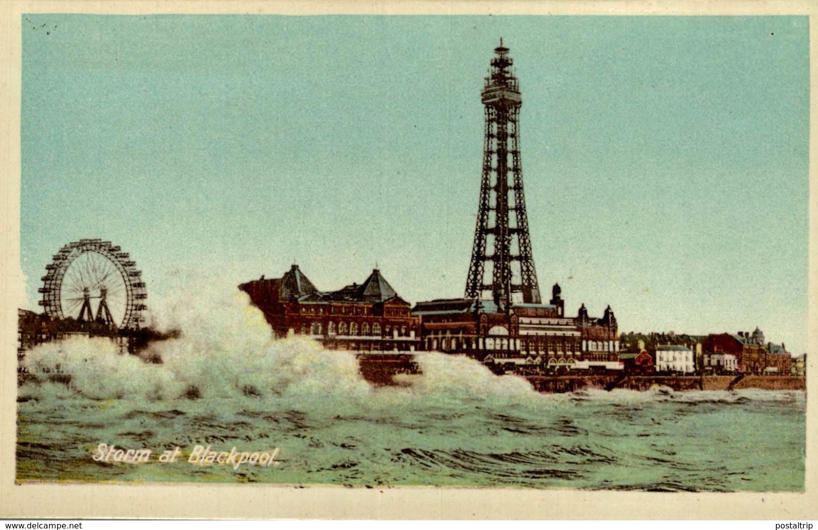 STORM AT   BLACKPOOL - Blackpool