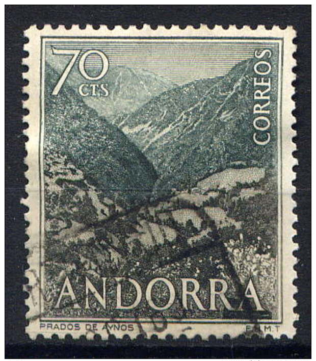 ANDORRE ESP. - 54° - PRAIRIES D'AYNOS - Used Stamps